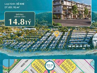 Độc quyền chuyển nhượng căn góc xẻ khe vinhomes pearl bay nha trang
