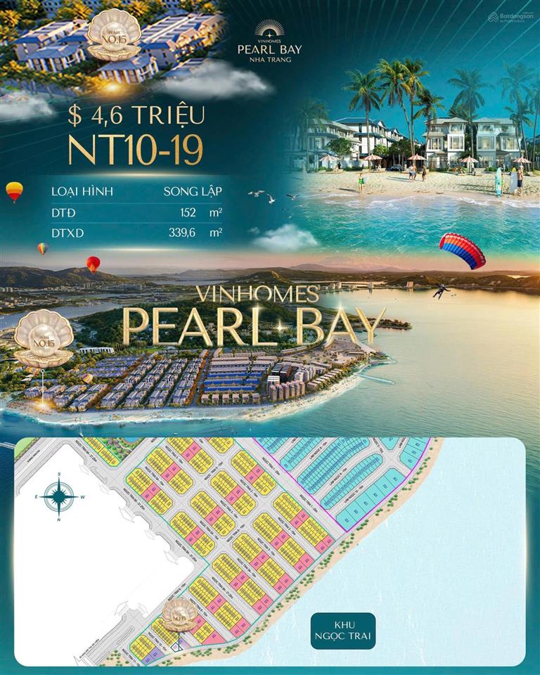 Siêu phẩm biệt thự độc bản phân khu vip ngọc trai vinhomes pearl bay
