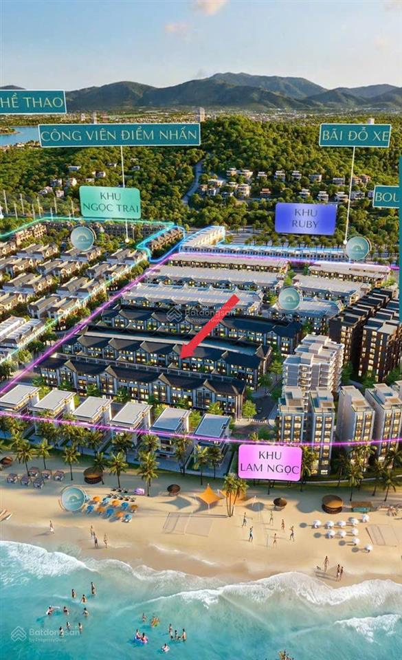 Căn thấp tầng dvdl ln908, phân khu lam ngọc, vinhomes pearl bay, gần bãi tắm vinhomes