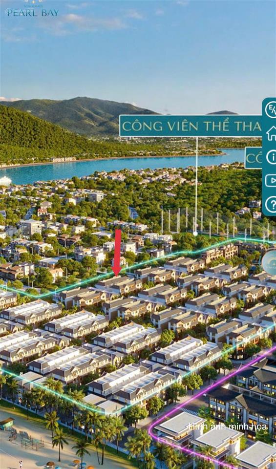 Liền kề góc phân khu ngọc trai vinhomes pearl bay gần hồ bơi, công viên, bãi tắm vin