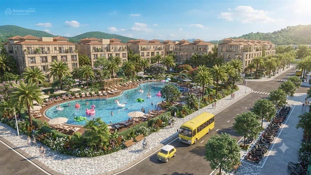 Mặt tiền trần phú vinhomes pearl bay  mặt tiền sau công viên & hồ bơi