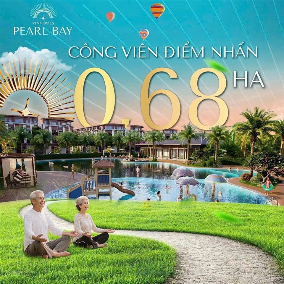 Liền kề sở hữu lâu dài vinhomes pearl bay mặt tiền trần phú sau lưng công viên & hồ bơi