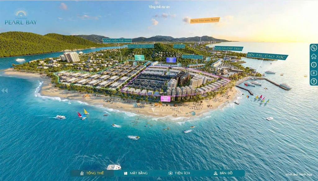 Siêu phẩm góc 3 mặt tiền view biển  vinhomes pearl bay căn kinh doanh đẹp dự án