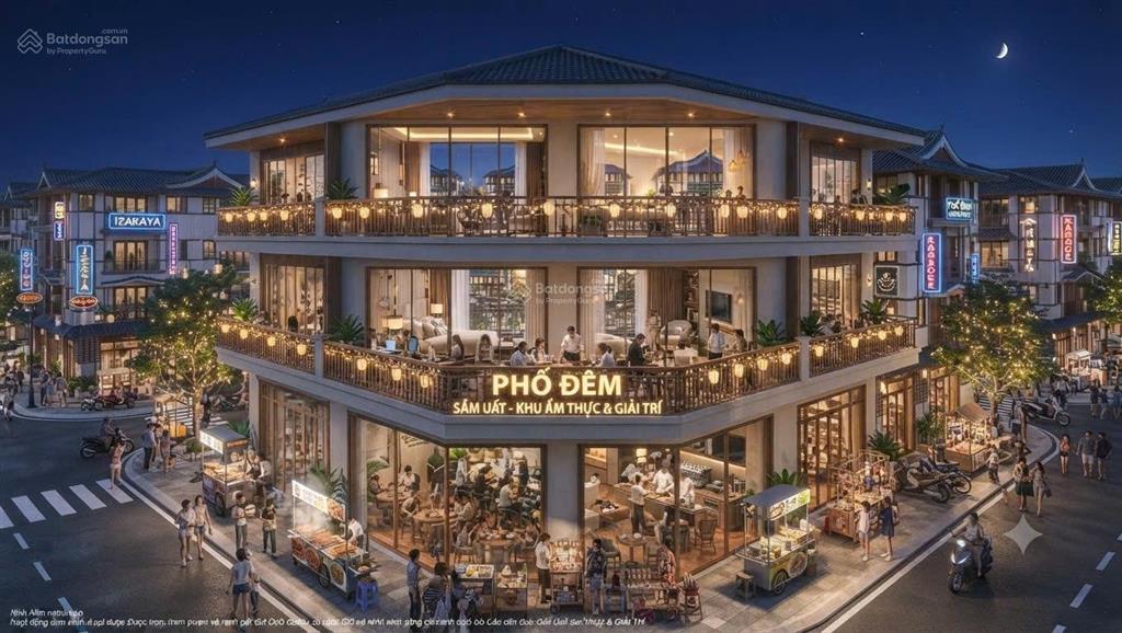 Dvdl căn góc 2 mặt tiền lớn, 1 mặt tiền sau lưng vinhomes pearl bay  kinh doanh đa ngành nghề