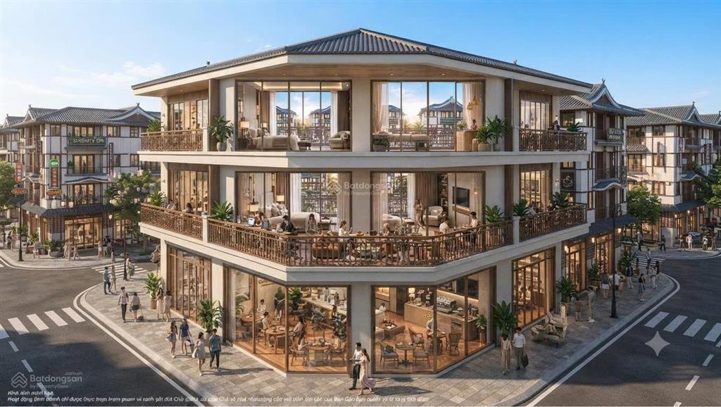 Dvdl căn góc 2 mặt tiền lớn, 1 mặt tiền sau lưng vinhomes pearl bay  kinh doanh đa ngành nghề