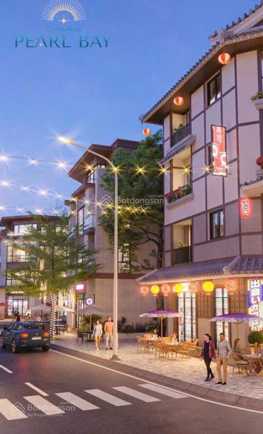 Dvdl căn góc 2 mặt tiền lớn, 1 mặt tiền sau lưng vinhomes pearl bay  kinh doanh đa ngành nghề