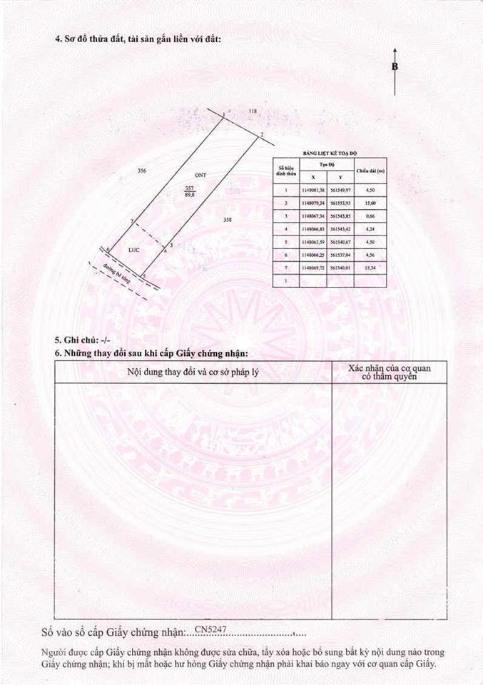 Bán đất tại xã phước thạnh, 700 triệu, 89.8m2, sổ đỏ đầy đủ, thổ cư