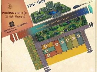 SỞ HỮU NGAY ĐẤT ĐẸP NGHI PHONG - Gần trung tâm hành chính nghi phong