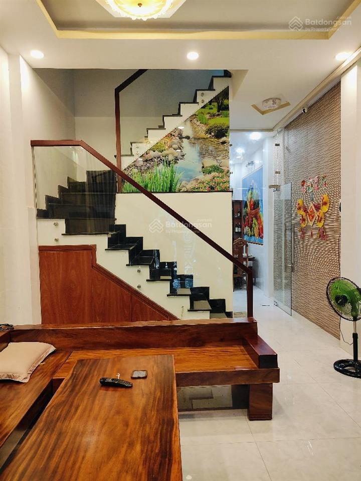 Nhà 4 tầng nhỉnh 5 tỷ gần vinhomes grand park quận 9  đường 8m  54m2  long thạnh mỹ