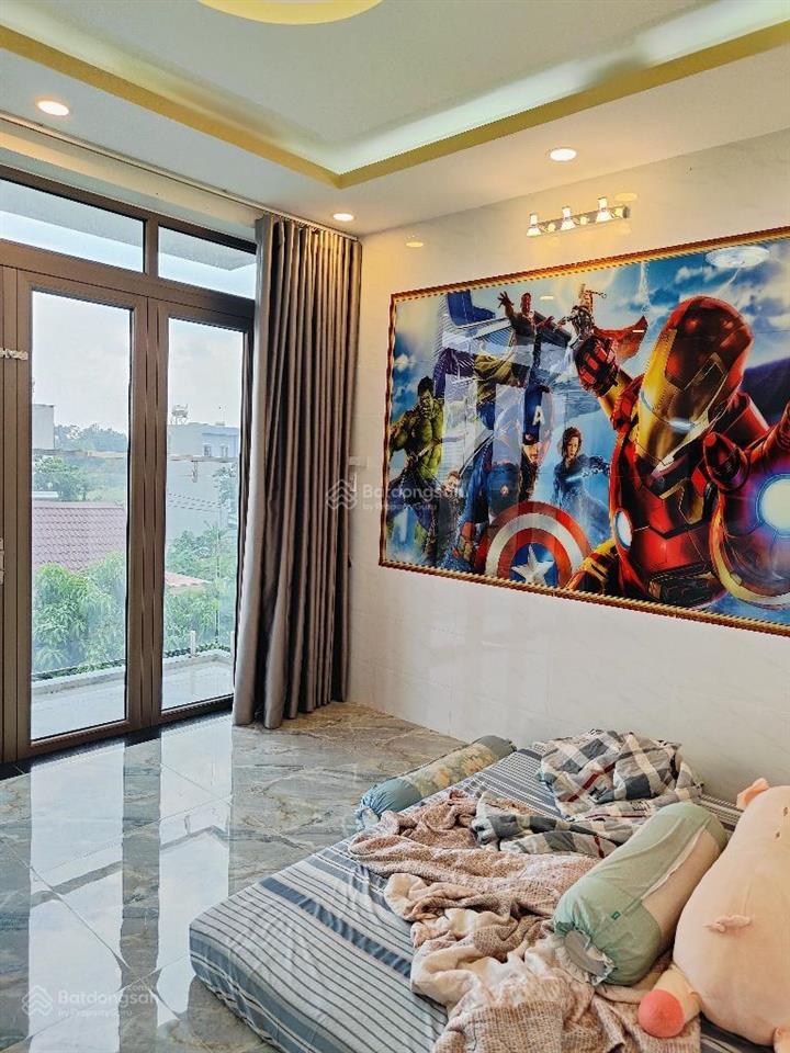 Nhà 4 tầng nhỉnh 5 tỷ gần vinhomes grand park quận 9  đường 8m  54m2  long thạnh mỹ