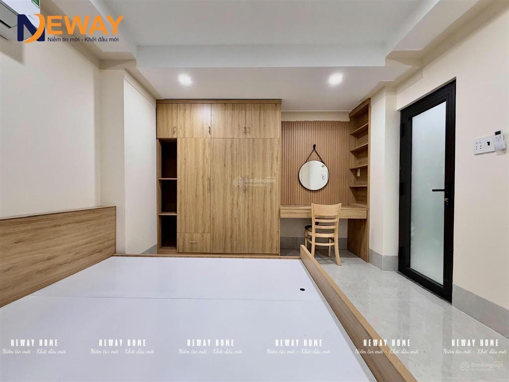 Cho thuê căn hộ 1pn full nội thất máy giặt riêng mới 100% ngay lê văn quới  mã lò