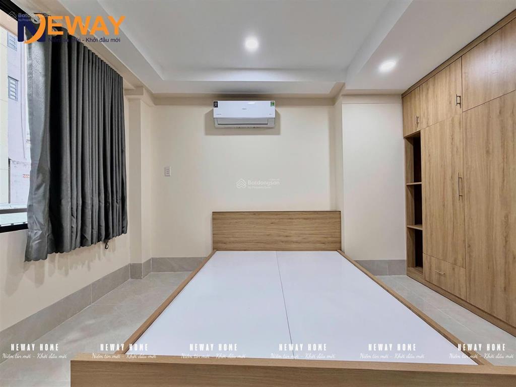 Cho thuê căn hộ 1pn full nội thất máy giặt riêng mới 100% ngay lê văn quới  mã lò