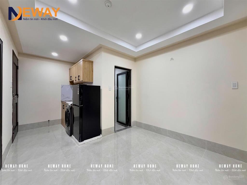 Cho thuê căn hộ 1pn full nội thất máy giặt riêng mới 100% ngay lê văn quới  mã lò