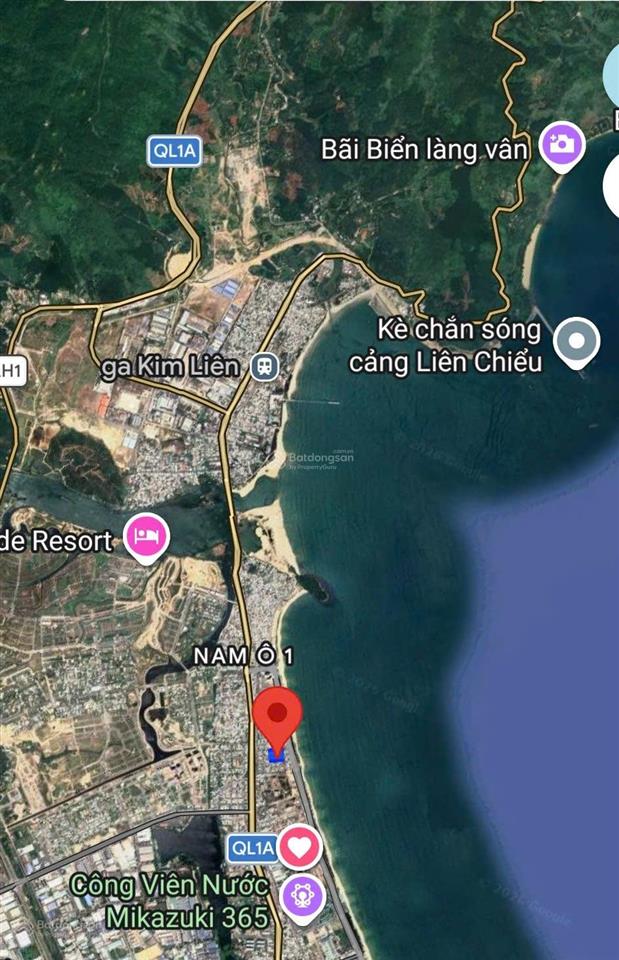 [ rẻ nhất ] chỉ 4t1 đất biển đường 5.5m xuân thiều 8 | kết nối làng vân  cảng liên chiểu.