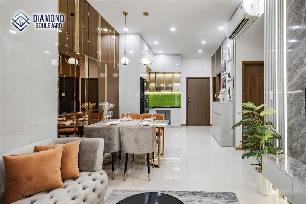 Căn hộ diamond boulevard mặt tiền ql13, sát nhà ga metro c7 và sân golf sông bé, nhận nhà ở ngay