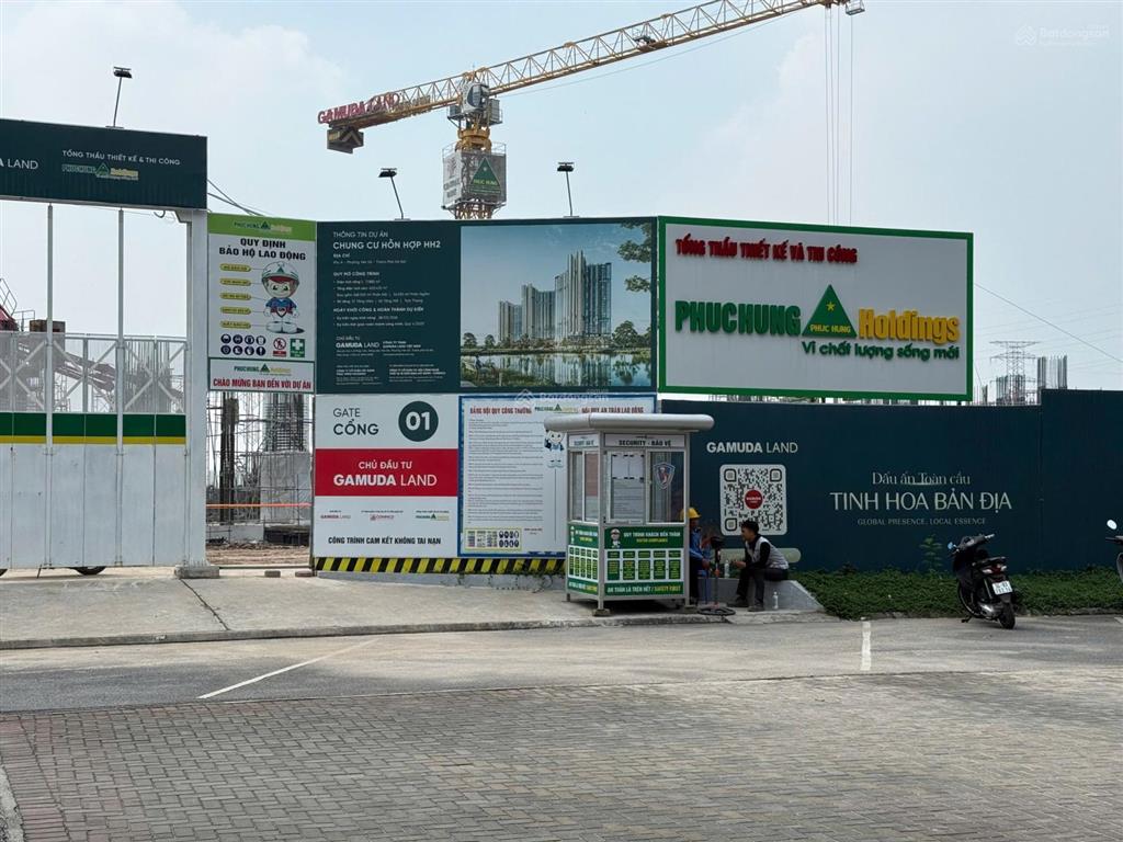Căn hộ 3pn view công viên trung tâm cực đẹp tại dự án gamuada yên sở