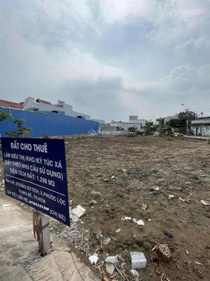 Đất cho thuê làm siêu thị, kho, bãi xe, chành xe tại đào sư tích, phước lộc