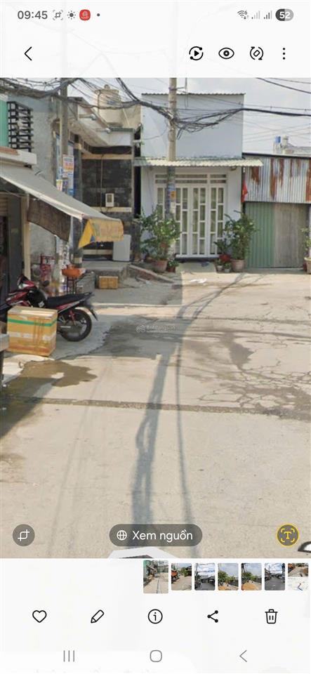 Bán nhà thới tam thôn, hóc môn, diện tích 4,5x25m, nhà cấp 4, giá 5,1 tỷ