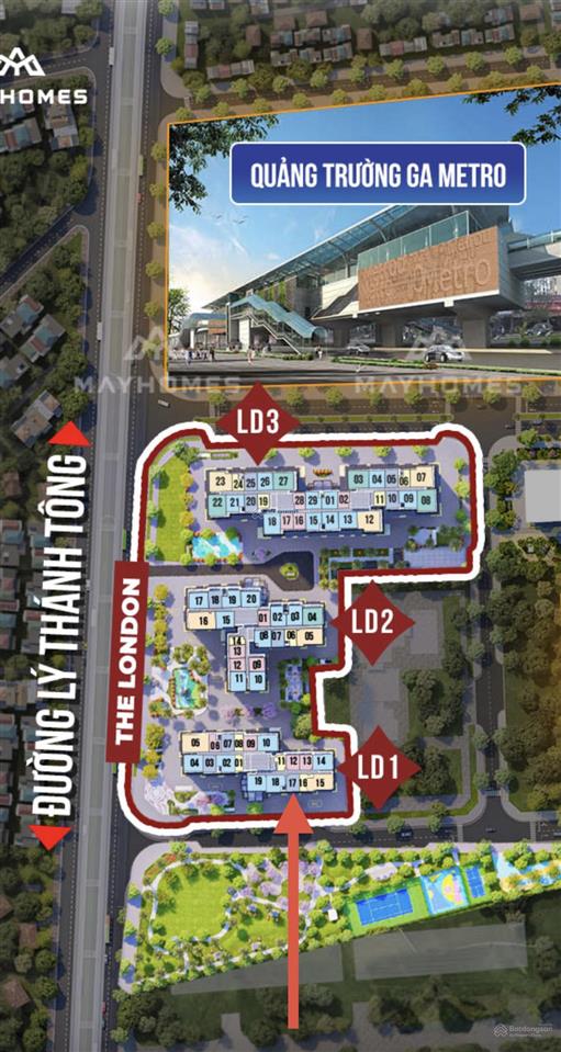 Căn hộ 1pn+ siêu rẻ tại the london  vinhomes ocean park, 3,2 tỷ, 48m2, giá tốt!