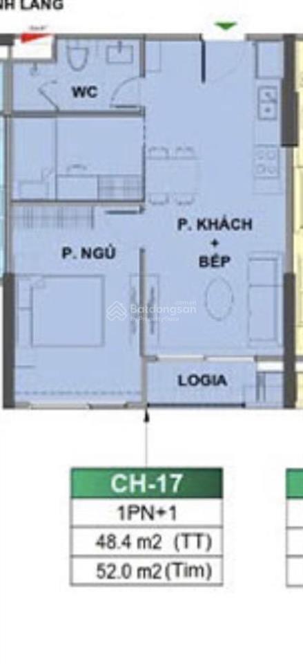 Căn hộ 1pn+ siêu rẻ tại the london  vinhomes ocean park, 3,2 tỷ, 48m2, giá tốt!