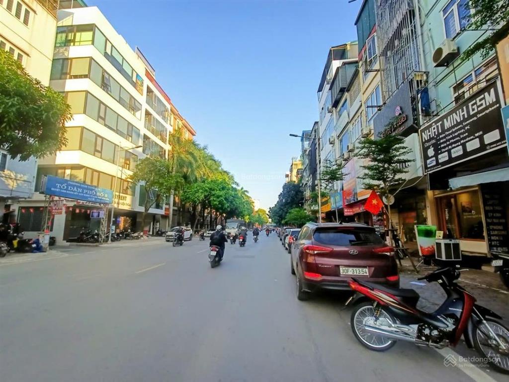 Phân lô trần quốc hoàn ngõ thông ô tô kinh doanh 2 thoáng trước sau 40m ra phố 40m*5t*nhỉnh 14 tỷ