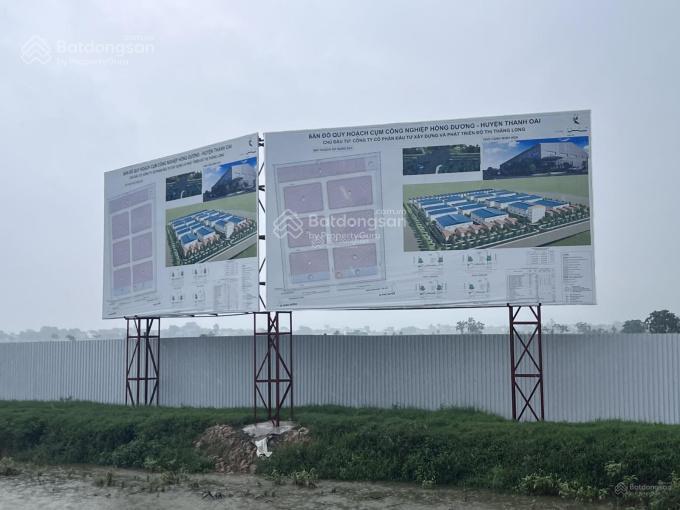 Chính chủ bán hơn 1.000m² đất ccn hồng dương, thanh oai, hà nội sổ đỏ riêng, giá chỉ 9. x triệu/m²