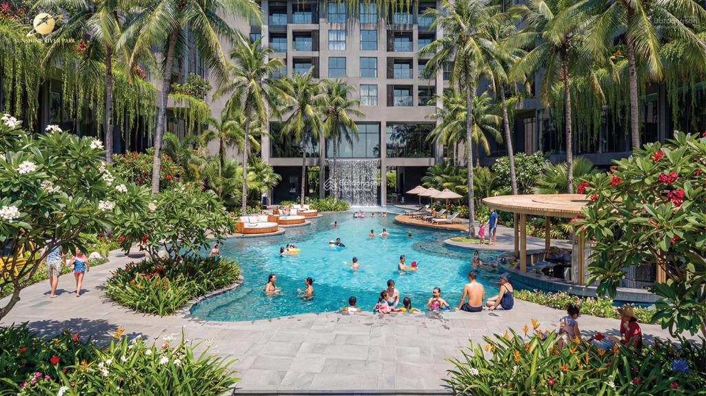 Sunshine river park căn 2n2vs với mức giá cực rẻ chỉ 11xtr/m2 bàn giao full nội thất cao cấp