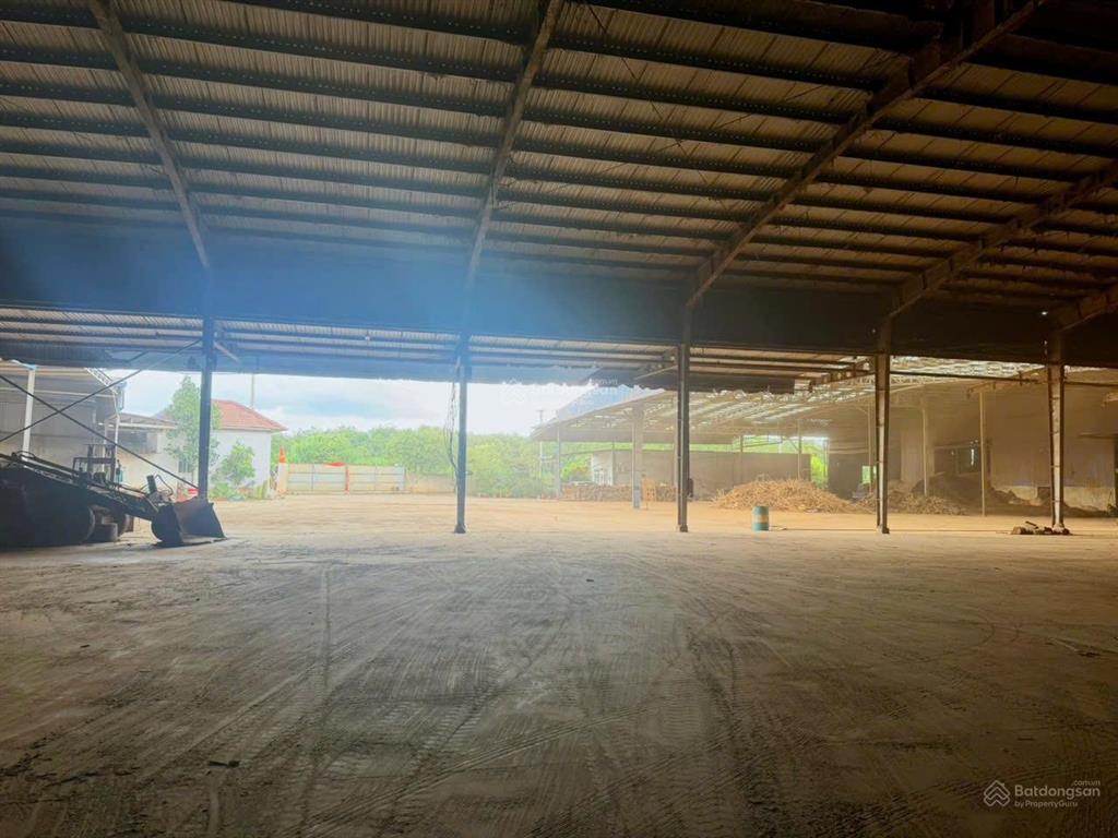 Xưởng phú giáo tổng 14.000m2, xưởng 6000m2, 2 trạm điện 630kva