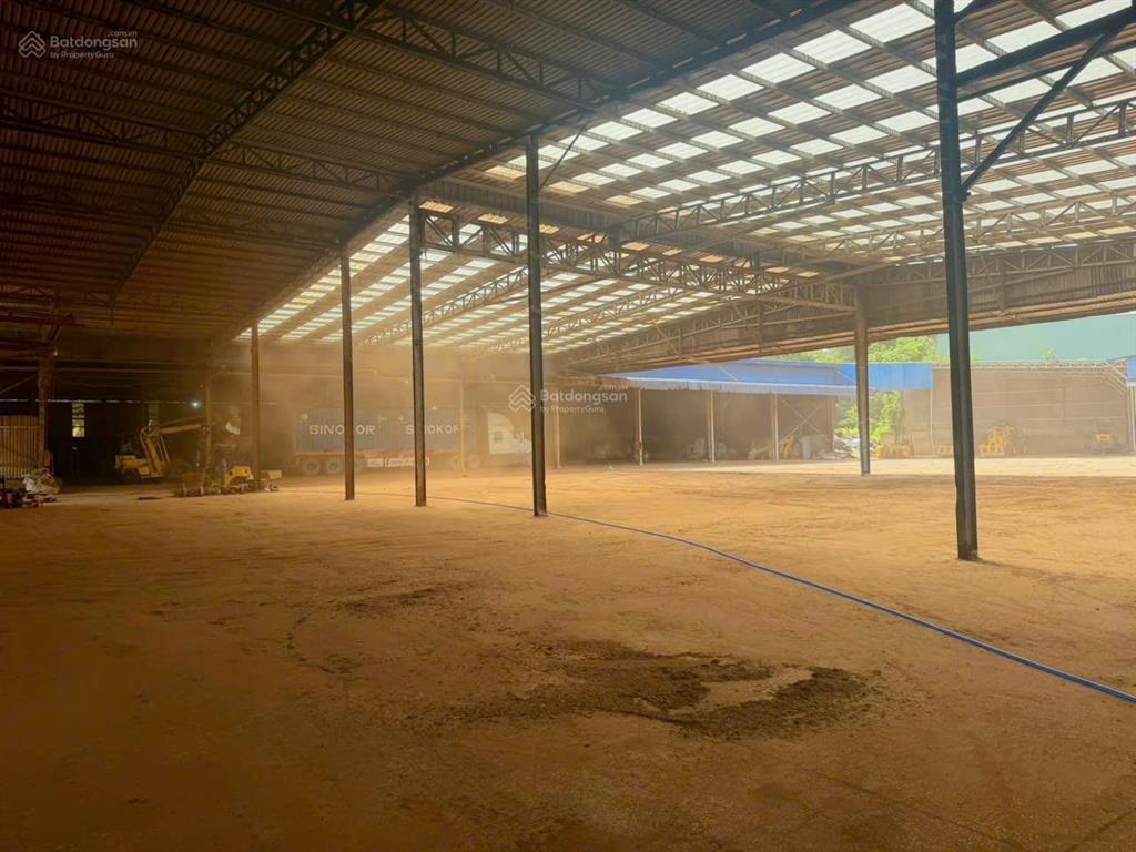 Xưởng phú giáo tổng 14.000m2, xưởng 6000m2, 2 trạm điện 630kva