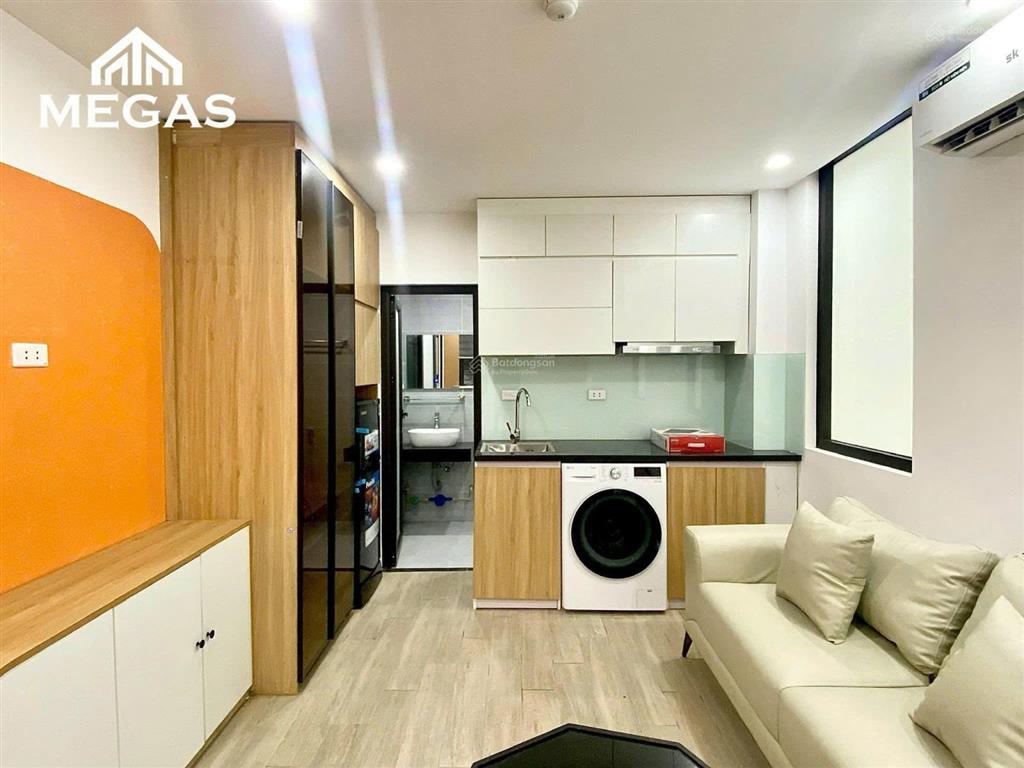 Cho thuê căn hộ studio full đồ  mặt đường lớn  ô tô đỗ cửa ngay bến xe mỹ đình