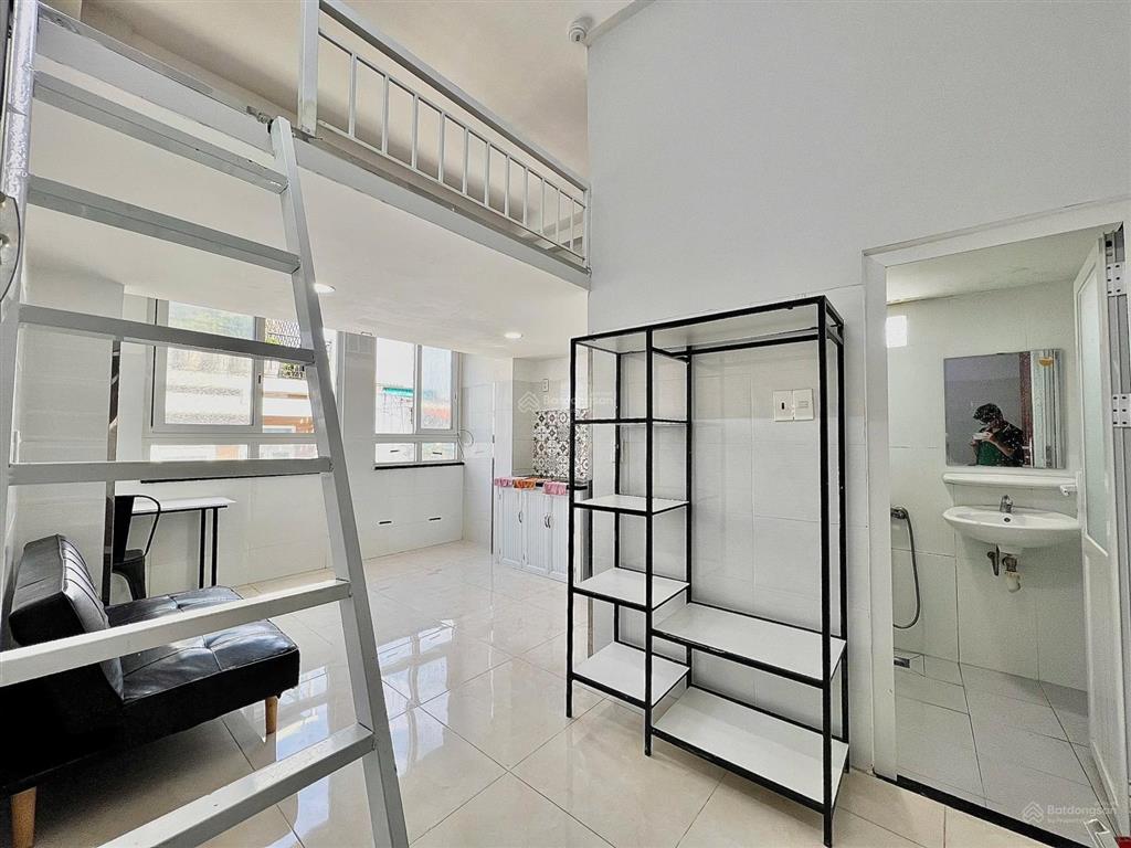Phòng gác full nội thất thang máy  bảo vệ ngay chợ bà chiểu  bình thạnh