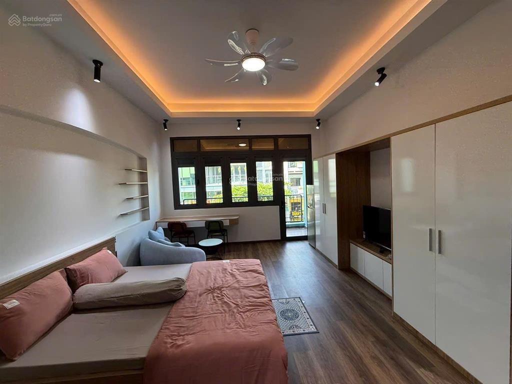 Sắp trống căn studio ban công 40m2 ngay mặt tiền võ oanh, đầy đủ nội thất