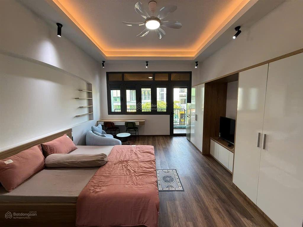 Sắp trống căn studio ban công 40m2 ngay mặt tiền võ oanh, đầy đủ nội thất