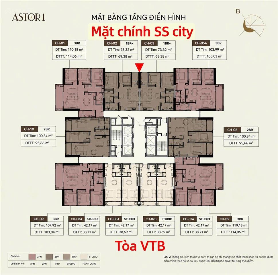 Sẵn căn hộ astor1  ia25 ciputra