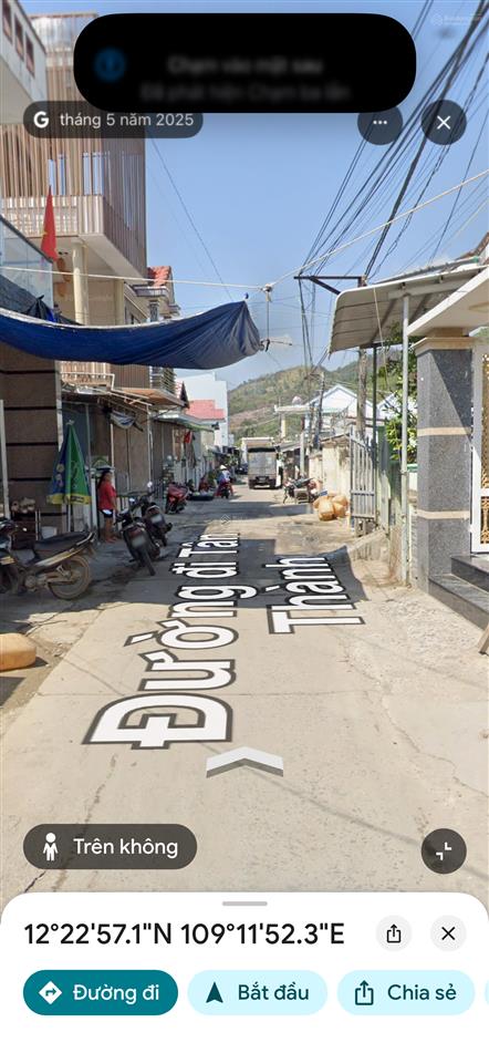 Bán lô đất mặt tiền biển cực đẹp tại xã nam ninh hoà, khánh hoà