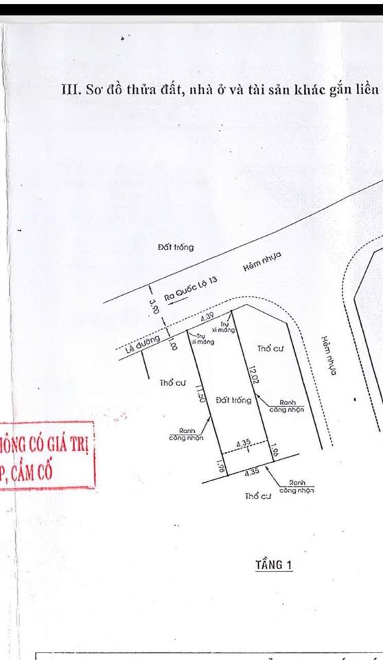 Đất hồng long sát vạn phúc city 60m chỉ 4,7 tỷ  hxh