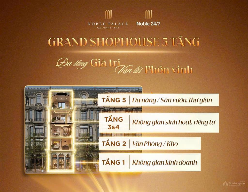 Nhà mặt phố đường hoàng quốc việt kéo dài  kinh doanh  chỉ từ 10,5 tỷ nhận nhà quý iv/2025
