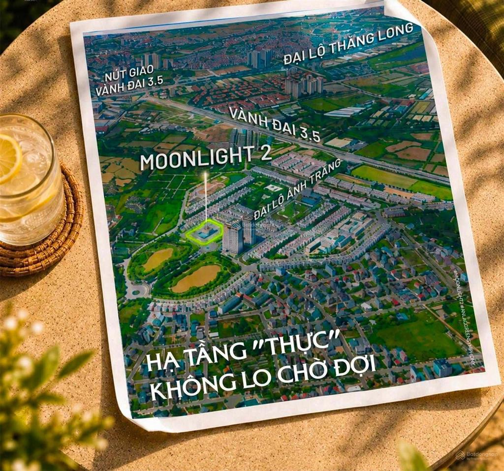 Bán căn hộ moonlight 2, 2pn  68m2 chỉ 66 triệu/m2, sát trung tâm mỹ đình 10 phút di chuyển