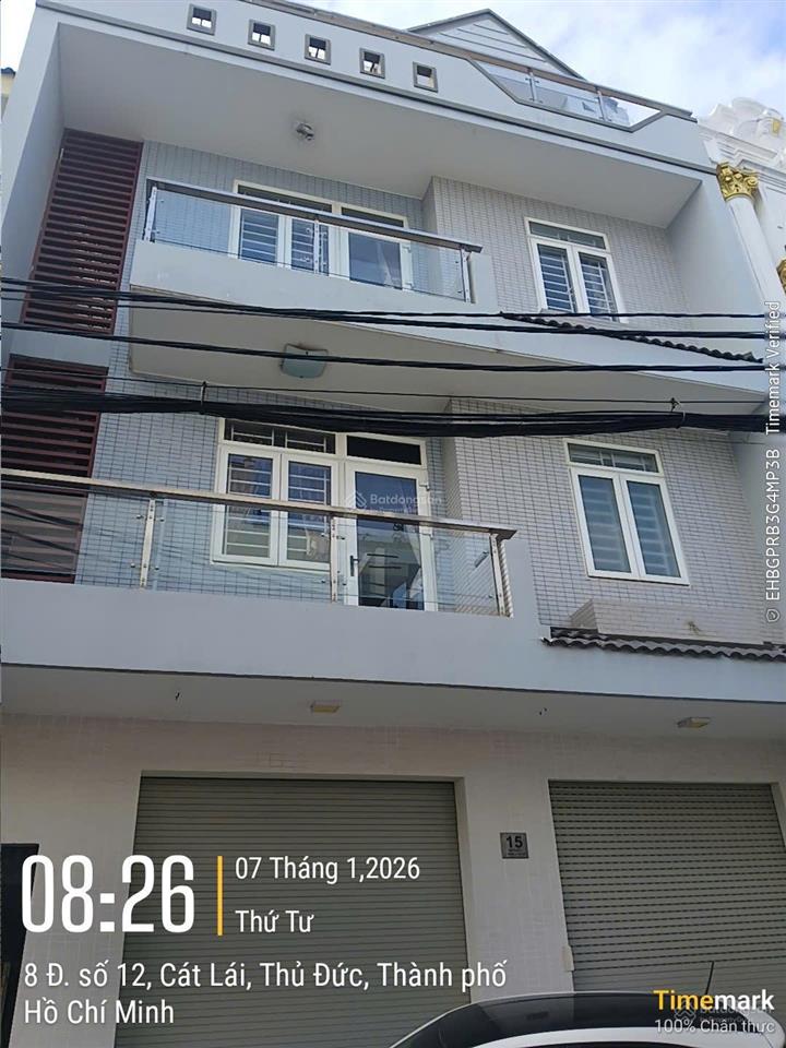 Chỉ 13,5 tỷ bán nguyên căn nhà mặt tiền đường số 12 cách ubnd quận 2 củ khoảng 2km