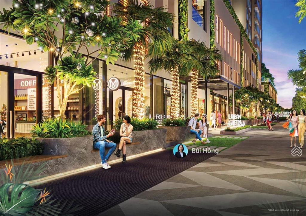 Bán shophouse urban green, chỉ 72 triệu/m2 có sẵn dòng tiền