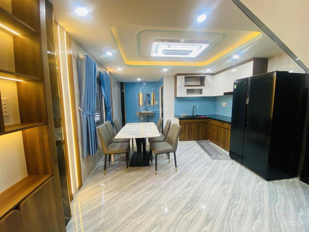 Nhà 4 tầng xây mới full nội thất  51m2(4x13)  căn góc 2 mt  hẻm xh 5.98 tỷ cầu vượt gò dưa.