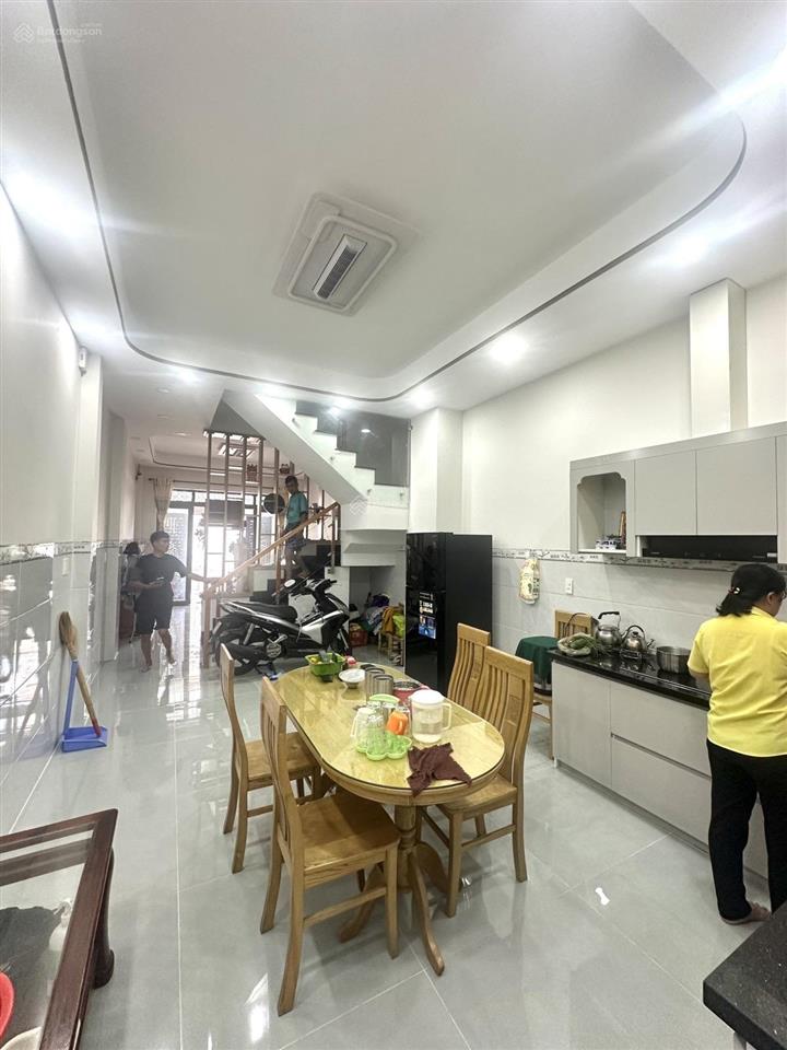 Nhà mới 3 tầng hẻm 6m xe tải quay đầu ngô chí quốc chỉ 5.9 tỷ  57m² (4x14m) .
