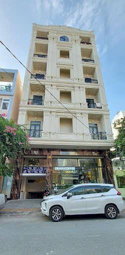 Bán toà chdv phổ quang, p. 2, q. tân bình.dt 7x24m. kc hầm, 6 tầng. hđt 190tr/th. giá chỉ 26 tỷ