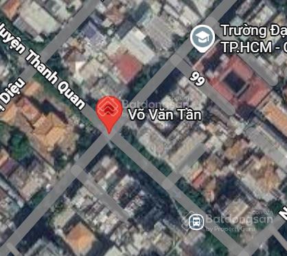 Chính chủ khan hiếm tòa nhà 3mt võ văn tần, q. 3. dt 8m x 28m. kc hầm, 9 tầng. hdt 500tr/th