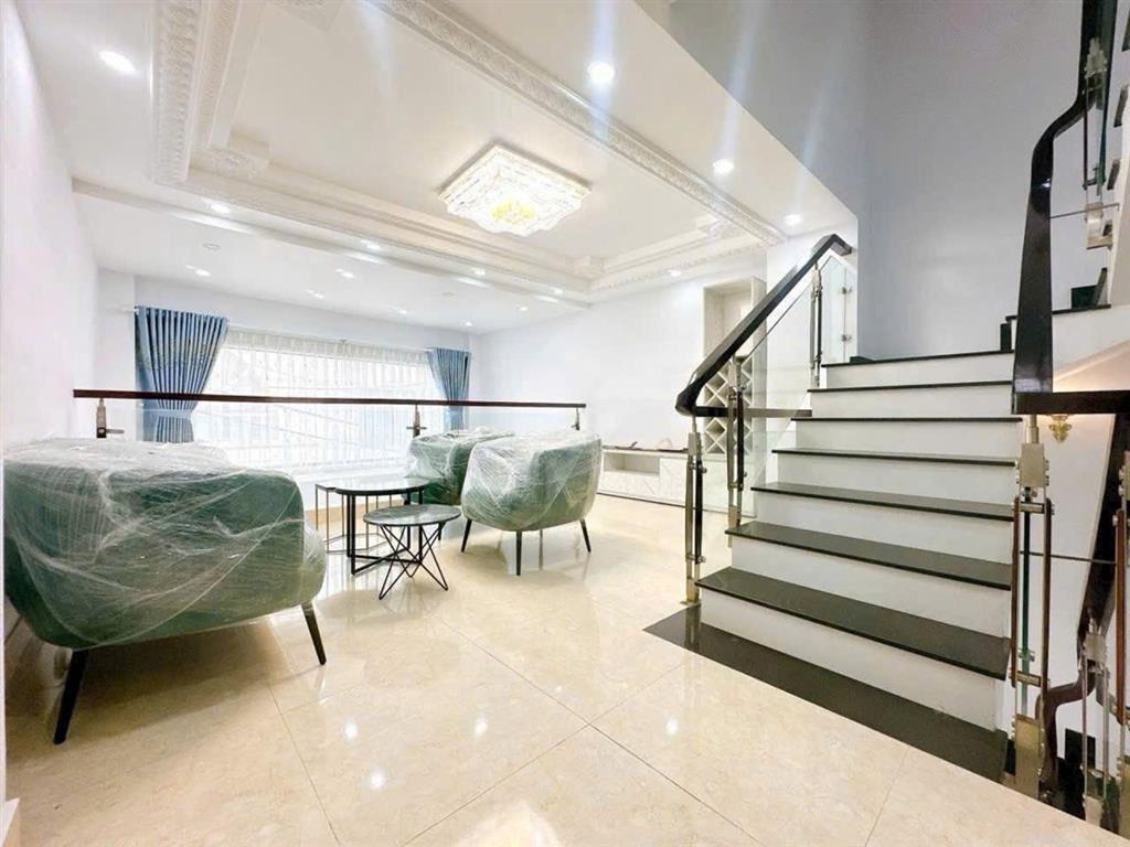 Bán Nhà Hẻm Ô Tô Vào Nhà - Huỳnh Tấn Phát- P. Tân Mỹ- Quận 7- 4 Tầng