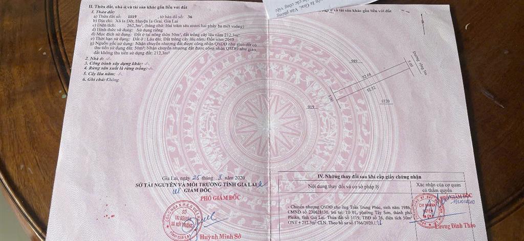 CHÍNH CHỦ CẦN BÁN ĐẤT ĐẸP - NGAY SÂN BÓNG ĐỒI THÔNG - GIÁ ĐẦU TƯ CỰC TỐT!