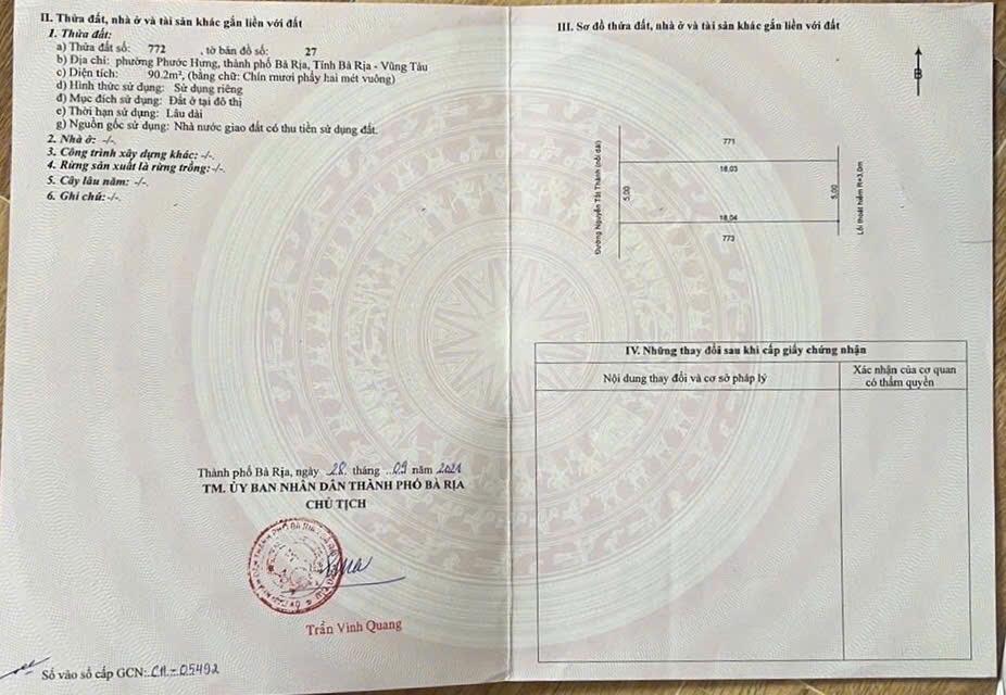 CHÍNH CHỦ BÁN LÔ ĐẤT MẶT TIỀN ĐẸP ĐƯỜNG 3/2 - Vị Trí Đắc Địa Tại : Phường Phước Hưng -