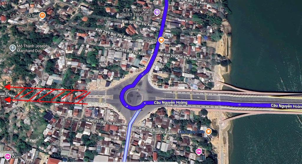 Bán quỹ đất gần 900m² Thủy Xuân, mặt tiền Sư Hy Nhan - Lê Ngô Cát - Đường QH 43m, giá