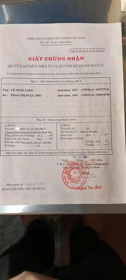 BÁN NHÀ XƯỞNG MẶT TIỀN QUỐC LỘ 1A - Q. BÌNH TÂN - VỊ TRÍ VÀNG KINH DOANH GIÁ TỐT