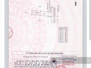 Hàng nóng! mặt tiền chợ thống nhất cụm trường chợ tiện ích full diện tích 128.8m2 ngang 5,3m 6,5t